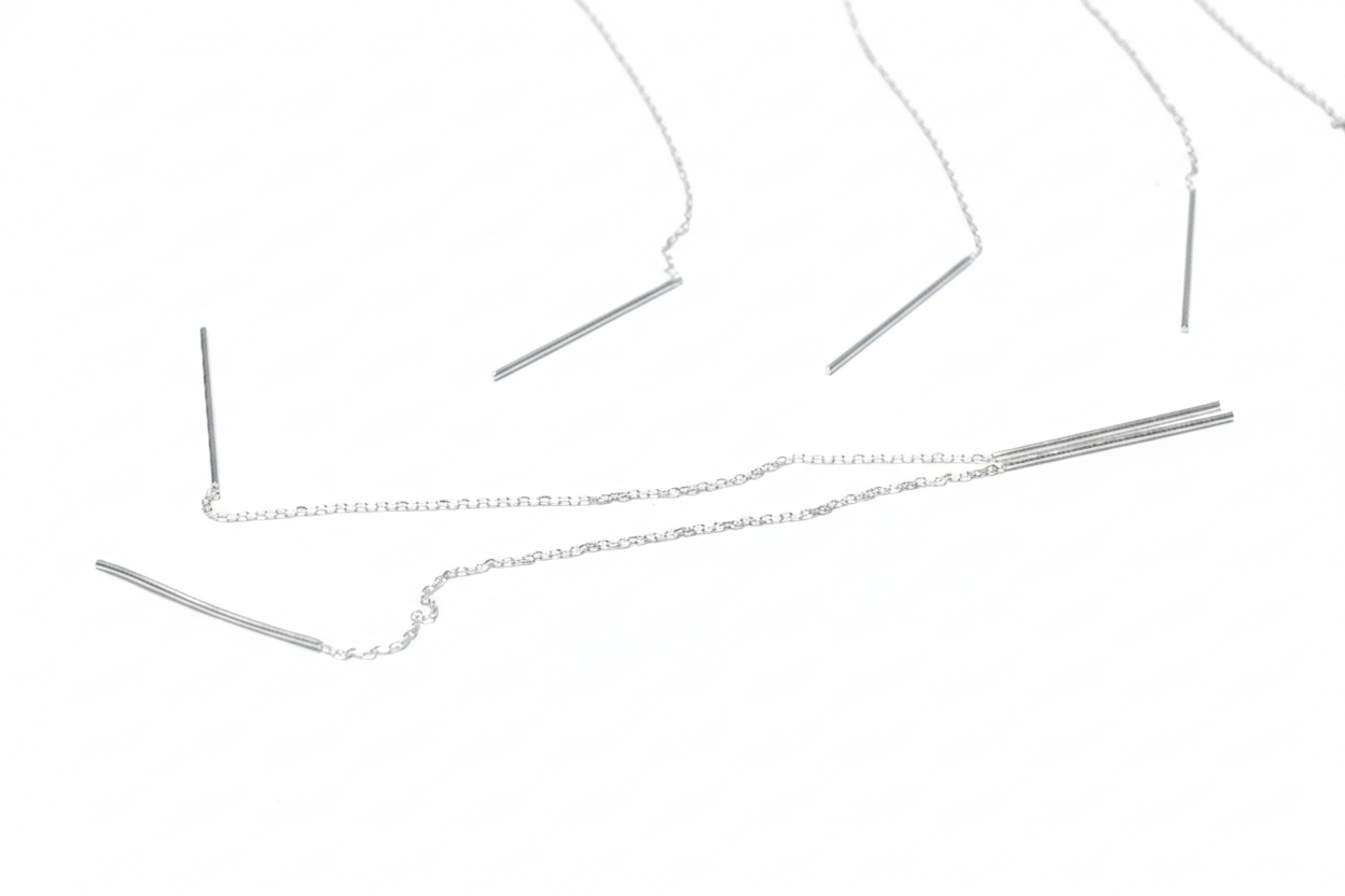 Sterling Silver Threader Earrings