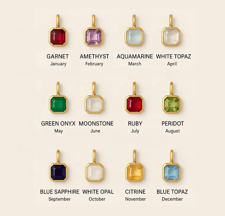 August Birth Stone Pendant with Peridot